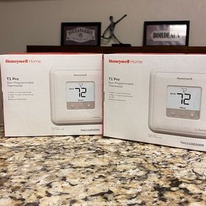 New Thermostat Honeywell home